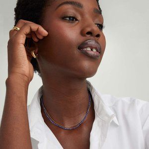 Mini Beaded Gemstone Necklace